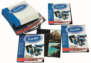 Bantex Photo Pocket 10x15 0,09 mm korkeamuotoinen 8 valokuvaa musta (10)