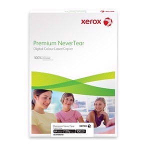 A4 Xerox Premium NeverTear 262 g/m² - 100 arkin pakkaus.