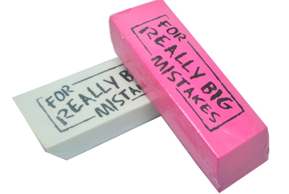 Büngers Eraser \'\' todella suurista virheistä \'\'