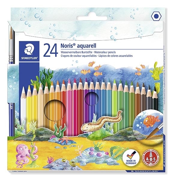 Staedtler Crayon Noris Club Watorcolor Ase (24)