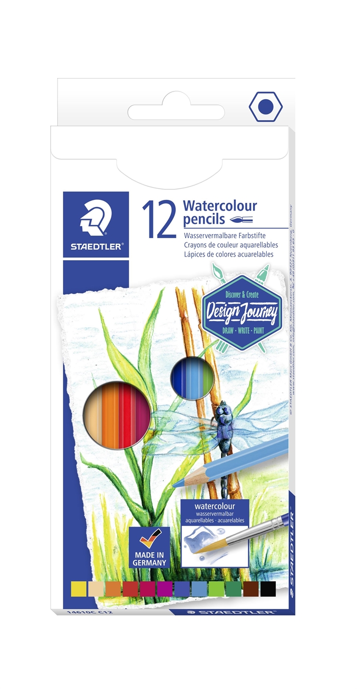 Staedtler Cravons Aquarell Ass (12)