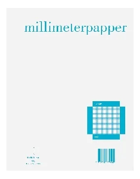 Esselte -millimetrin paperi A4 1x1 mm sininen 50 arkkia