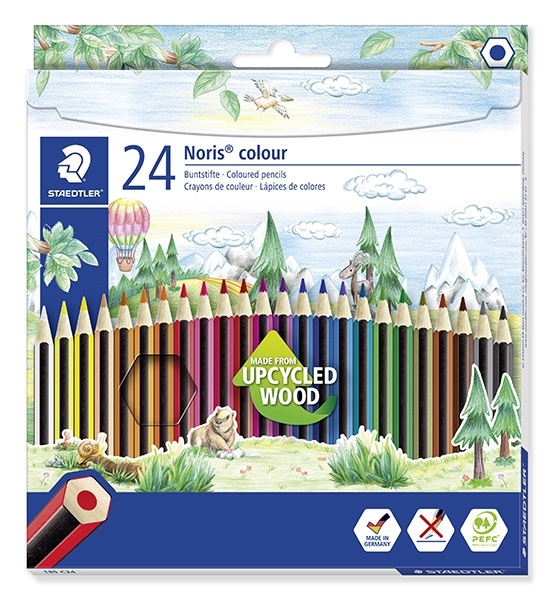 Staedtler Crayon Noris Yleisykled Wood Ass (24)