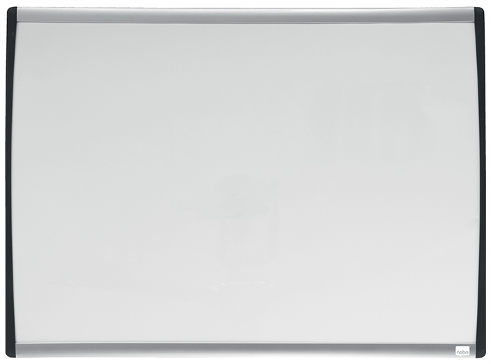 Nobo WB -kortti w/kaareva runko valkoinen 58,5x43cm