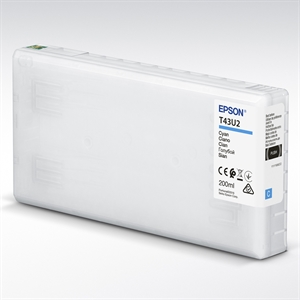 Epson T43U Cyan 200ml mustekasetti SureLab SL-D800:lle.