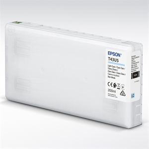 Epson T43U Light Cyan 200ml mustekasetti SureLab SL-D800:lle.