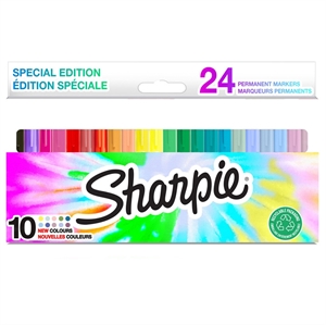 Sharpie Mark Fine 1,0 mm Ass Blister Set (24)