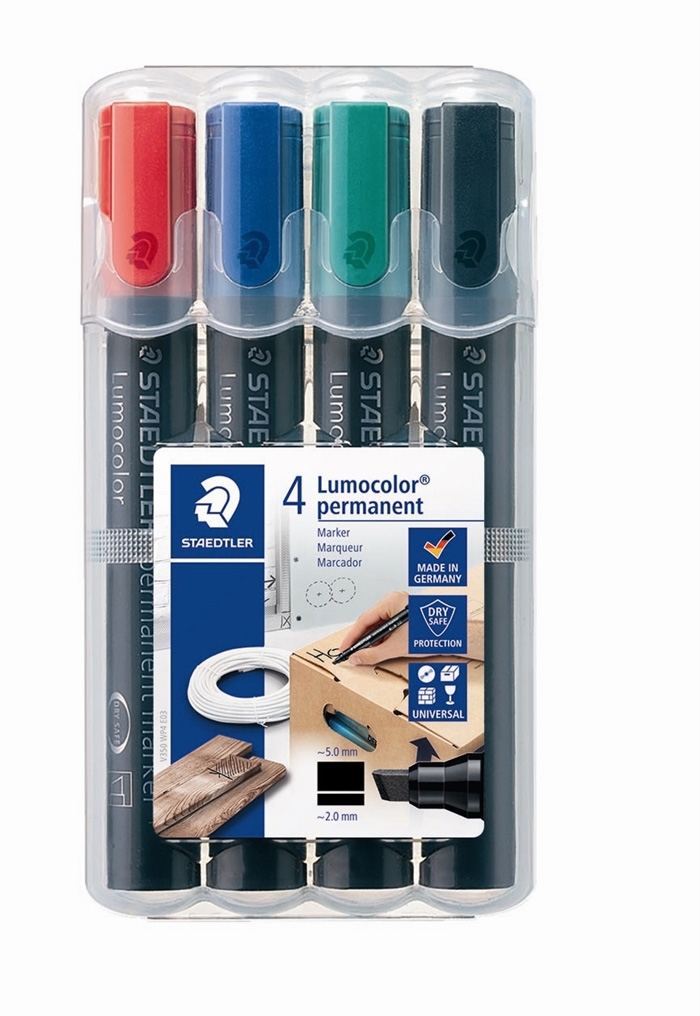 Staedtler-merkki lumocolor lupaa 2-5 mm persettä (4)