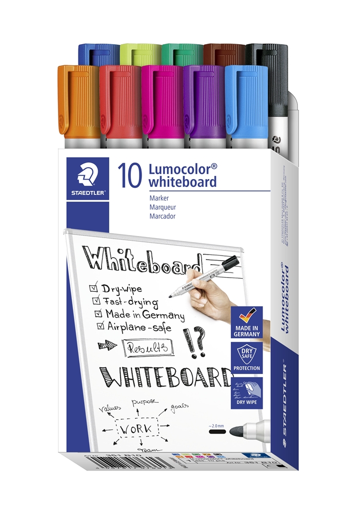 Staedtler WB Mark LuMocolor Round 2mm perse (10)