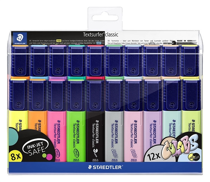 Staedtler Peverlay Pen Texturfer Ass (20)