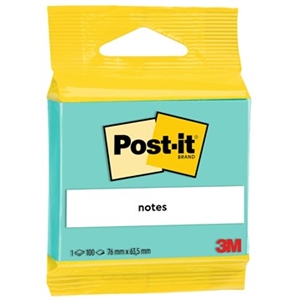 3M Post-it Green 63,5 x 76 mm, 100 arkkia