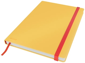 Leitz Notebook Cozy HC L Lin 80 Ark 100G keltainen