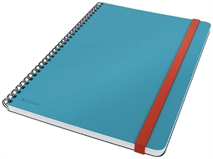 Leitz Notepad Cozy Spiral L Linj 80 Sheets 100g sininen