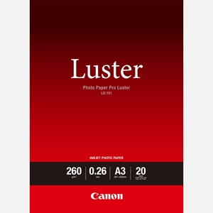 Canon Photo Paper Pro Luster 260g/m² - A3, 20 ark