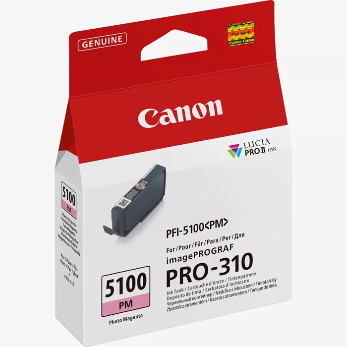 Canon Photo Magenta PFI-5100PM- 14,4 ml mustepatruuna