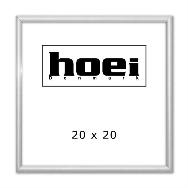 Hopea alumiinikehys - 20 x 20 cm