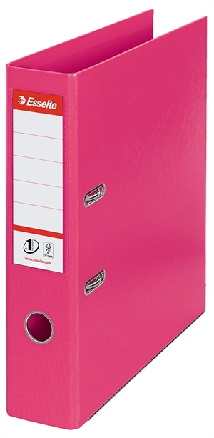 Esselte -kirjetilaus NO1 POWER PP A4 75mm FUCHSIA