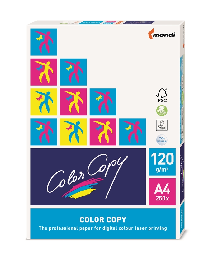 Kopipaperi ColorCopy 120 g/m² A4 - 250 arkin pakkaus