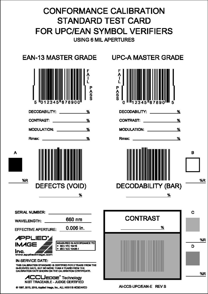 Validointikortti EAN/UPC (AI)