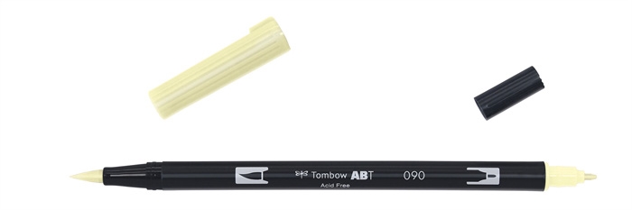 Tombow Mark Abt Dual Brush 090 sitruunavoide