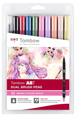 Tombow Mark Abt Dual Brush Manga Shojo (10)