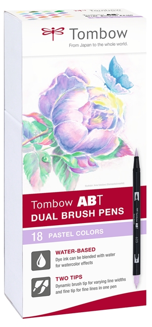 Tombow Mark Abt Dual Brush 18P-5 Pastelli (18)