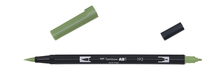 Tombow Mark Abt Dual Brush 192 Aspargus