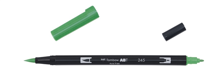 Tombow Mark Abt Dual Brush 245 SAP Green