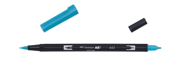 Tombow Mark Abt Dual Brush 443 Turkoosi