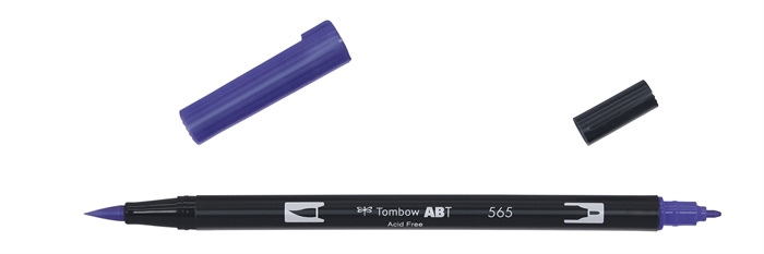 Tombow Mark Abt Dual Brush 565 Deep Blue