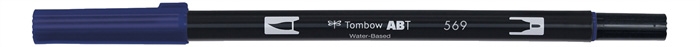 Tombow Mark Abt Dual Brush 569 Jet Blue