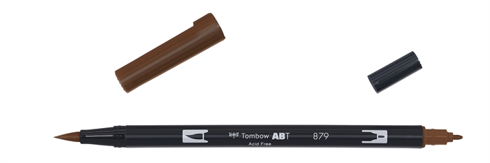 Tombow Mark Abt Dual Brush 879 Brown