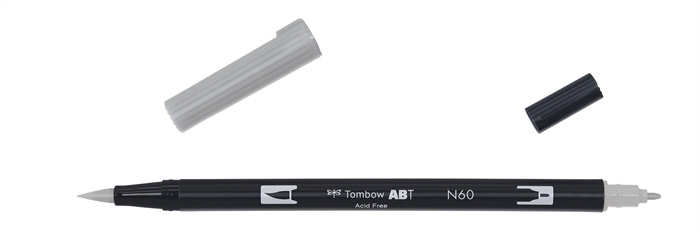 Tombow Mark Abt Dual Brush N60 Cool Grey 6