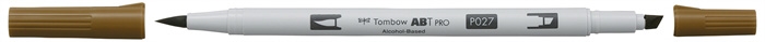 Tombow Mark Alkoholi Abt Pro Dual Brush 027 Dark Ocher