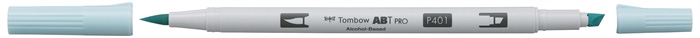 Tombow Mark Alkoholi Abt Pro Dual Brush 401 Aqua