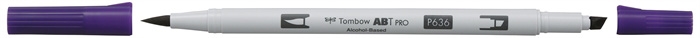 Tombow Mark Alkoholi Abt Pro Dual Brush 636 Imperial Purple