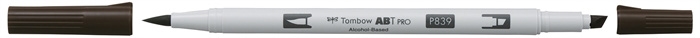 Tombow Mark Alkoholi Abt Pro Dual Brush 839 Espresso
