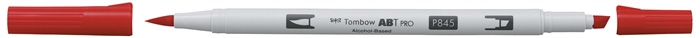 Tombow Mark Alkoholi Abt Pro Dual Brush 845 Carmine
