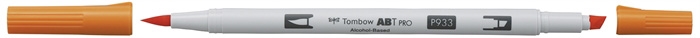 Tombow Mark Alkoholi Abt Pro Dual Brush 933 Oranssi