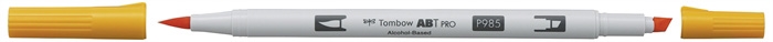 Tombow Mark Alkoholi Abt Pro Dual Brush 985 Chrome keltainen