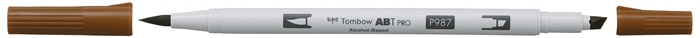 Tombow Mark Alkoholi Abt Pro Dual Brush 987 Pronssi