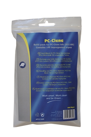 Täyttämällä pakkaus PC-Cleen-kylpyammeelle (AFPCC100) 100 kpl