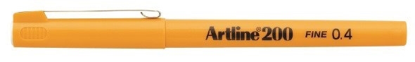 Artline Fineliner 200 Fine 0,4 keltainen
