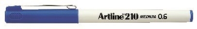 Artline Fineliner 210 m 0,6 sininen