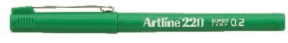 Artline Fineliner 220 sf 0,2 vihreää