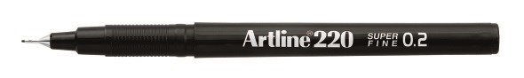 Artline Fineliner 220 SF 0,2 Musta