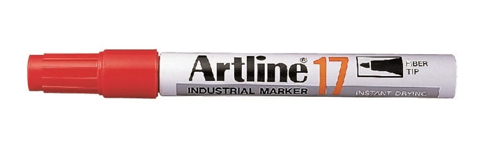 Artline Marker 17 -teollisuus 1,5 mm punainen