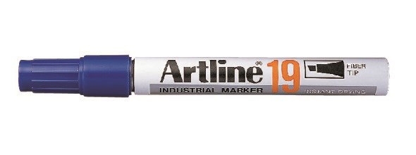 Artline Marker 19 -teollisuus 5,0 mm sininen