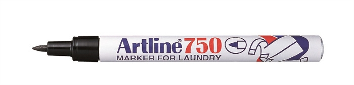 Artline Mark 750 Tekstiilimusta