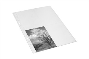 Bantex Photo Pocket 10x15 0,8 mm korkeamuotoinen 8 valokuvaa trans. (10)